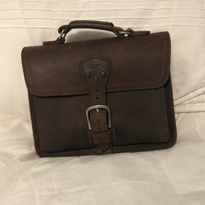 Saddleback Front Pocket Satchel